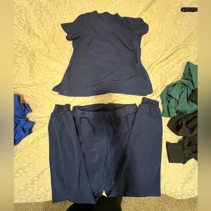 Navy Blue scrubs set